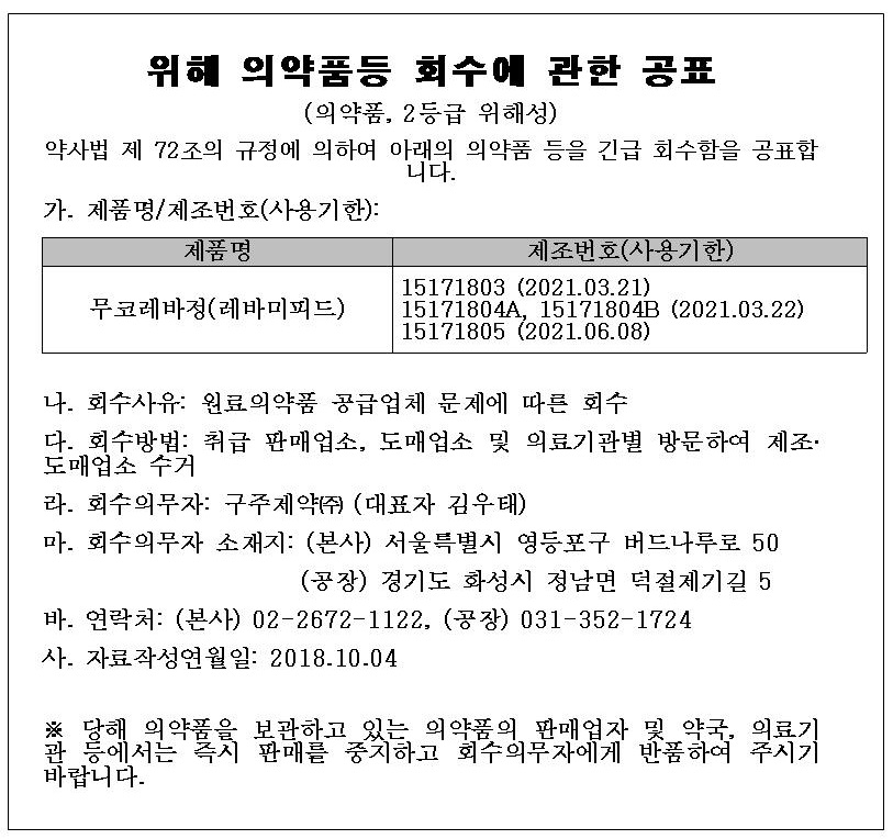 위해 의약품등 회수에 관한 공표001.jpg
